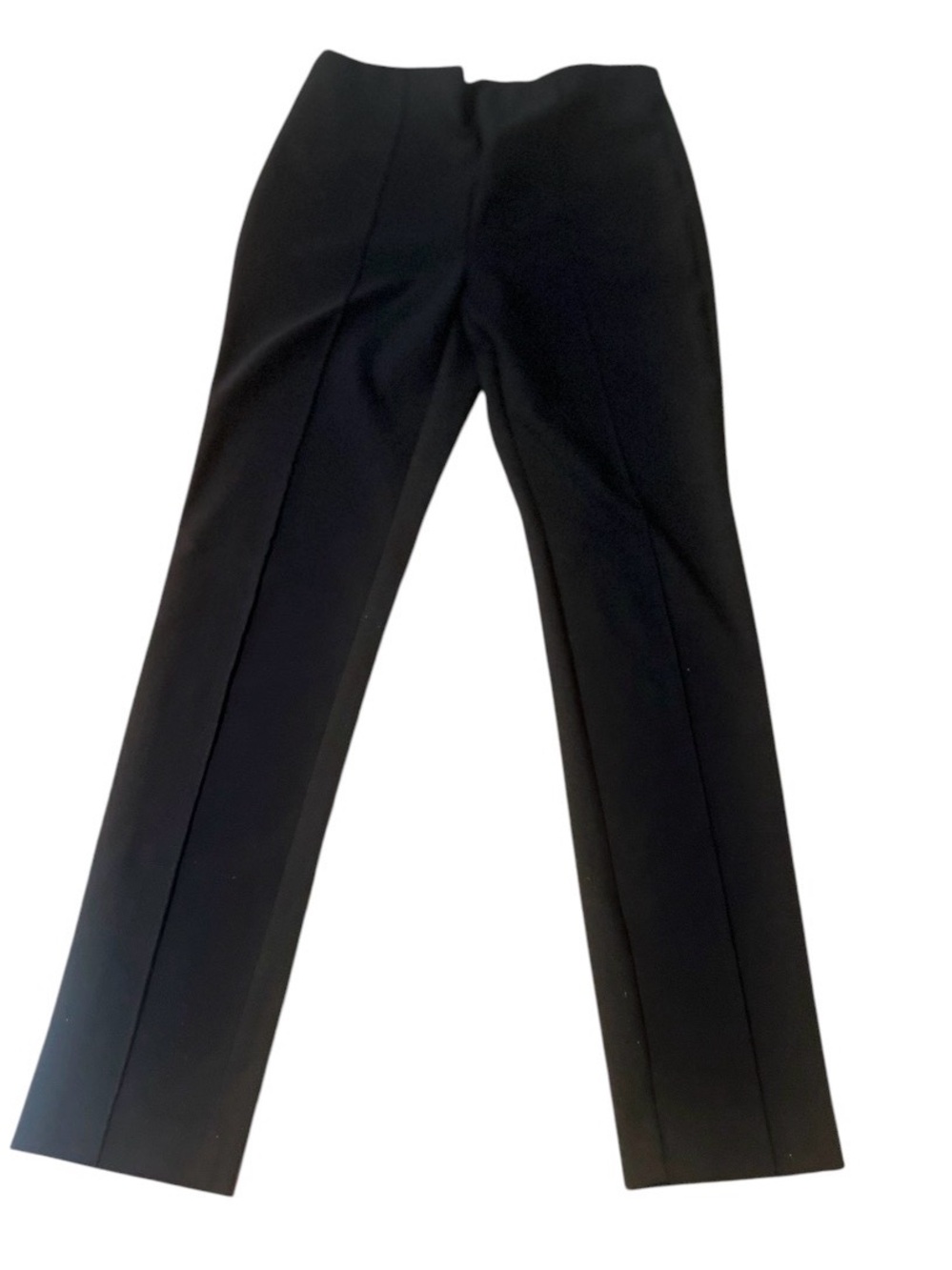 Rachel Zoe ponte knit pull-on skinny pants Size 6 Black Mid Rise Stretch